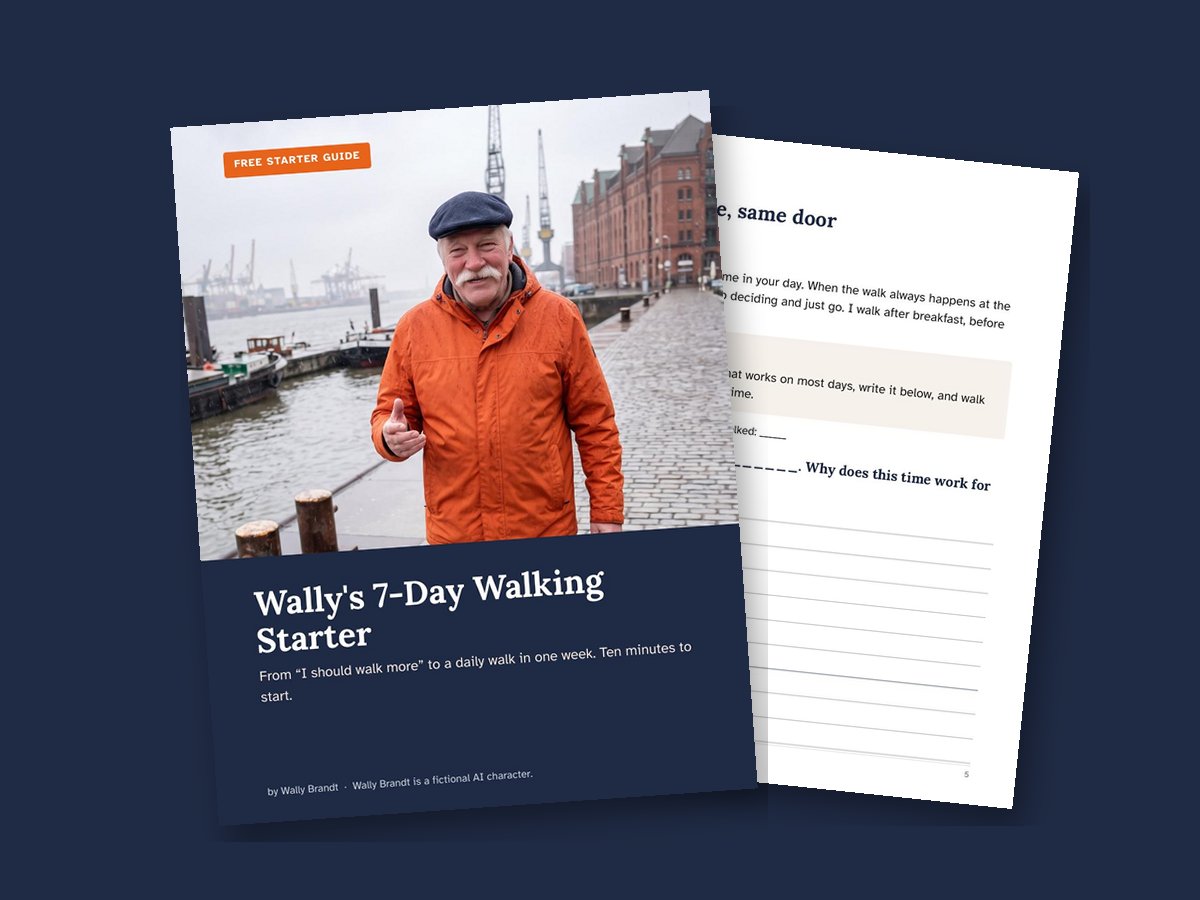 Wally's 7-Day Walking Starter, free PDF